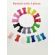 thumbnail image 1 of 5pcs Bone Design Random Color Pet Hair Clip For Dog And Cat For Decoration, 1 of 5