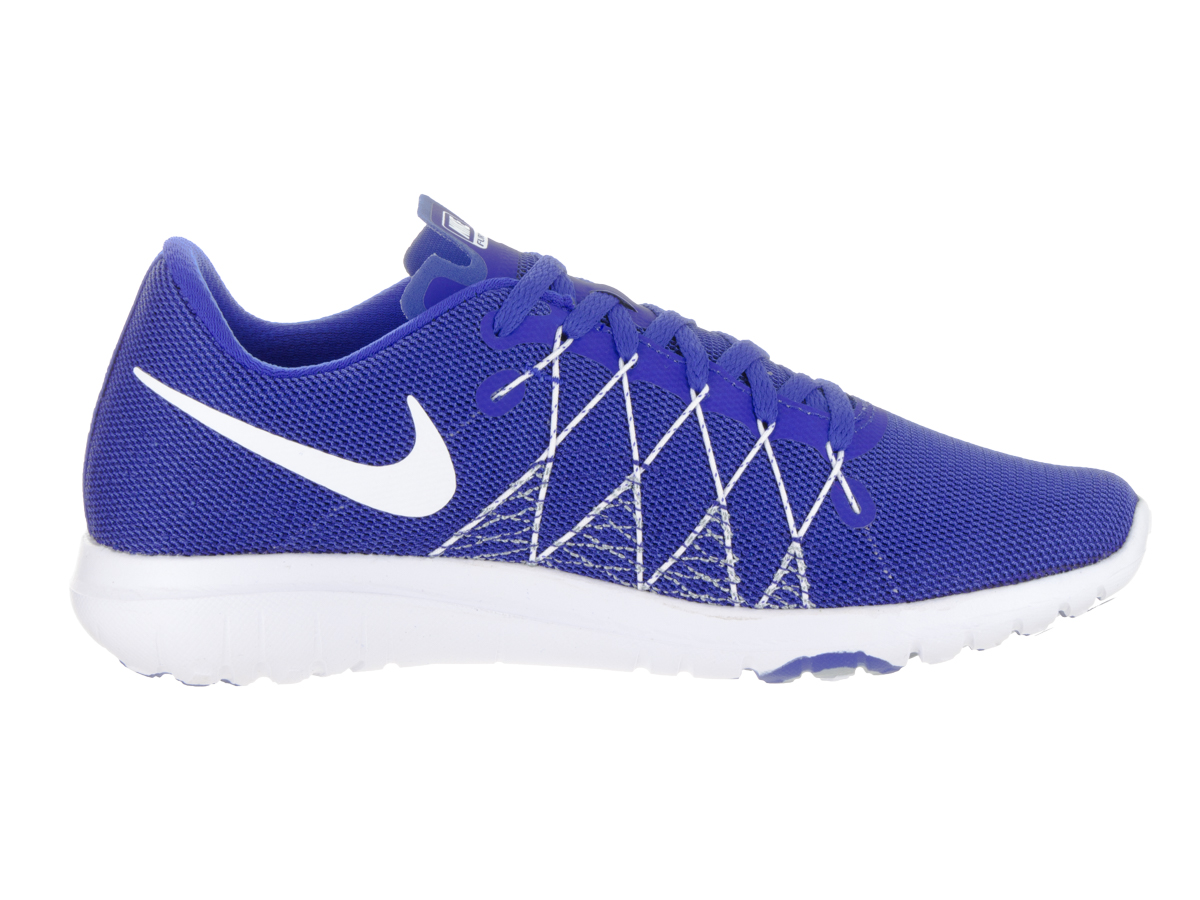 Nike Flex Fury 2 (GS) 820283 400 "Blue" Big Kid's Casual Running Shoes - image 2 of 5