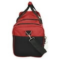 thumbnail image 3 of DALIX 21" Blank Sports Duffle Bag Gym Bag Travel Duffel with Adjustable Strap in Red, 3 of 7