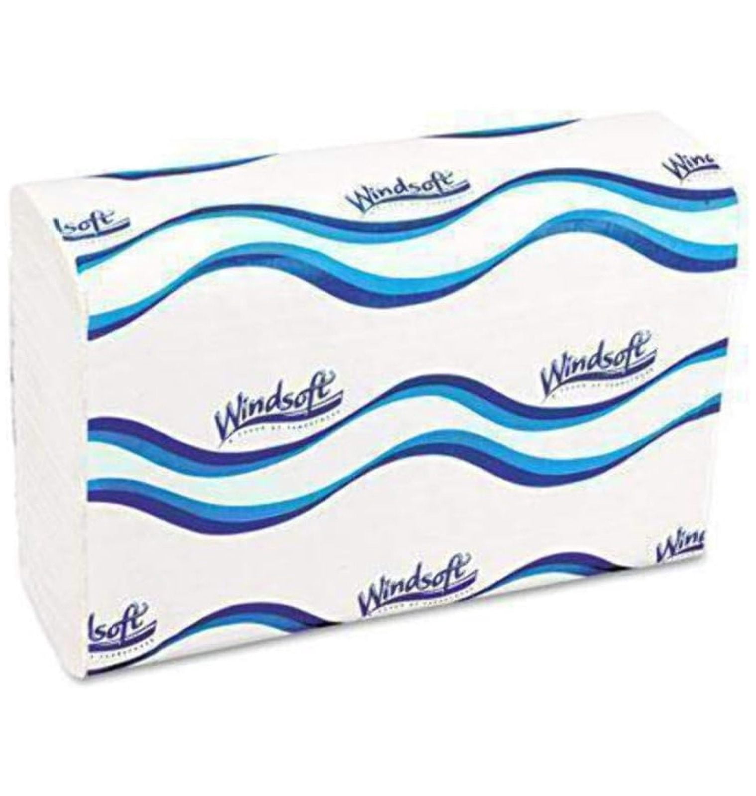Embossed C-Fold 1-Ply Paper Towels - 200 Sheet per Pack / 12 Packs per Carton