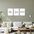 thumbnail image 6 of Love You More Bedroom Wall Decor:3 Piece Love Quotes Wall Decor Above Bed,Love You Most Bedroom Signs Farmhouse Decor Romantic Minimalist Wall Art,Modern Master Bedroom Decor for Couples,12"x16", 6 of 7