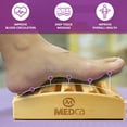 thumbnail image 2 of MEDca Pressure Point Therapy Massager - x-Large Dual Foot Massager Roller feet, Arch and Heel Pain, Multicolor, 2 of 8