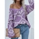 thumbnail image 3 of Fleece Pullover, Acrylic Polyester Women Fleece Sweater Warm For Fall Winter Spring ANGGREK Otros, 3 of 6