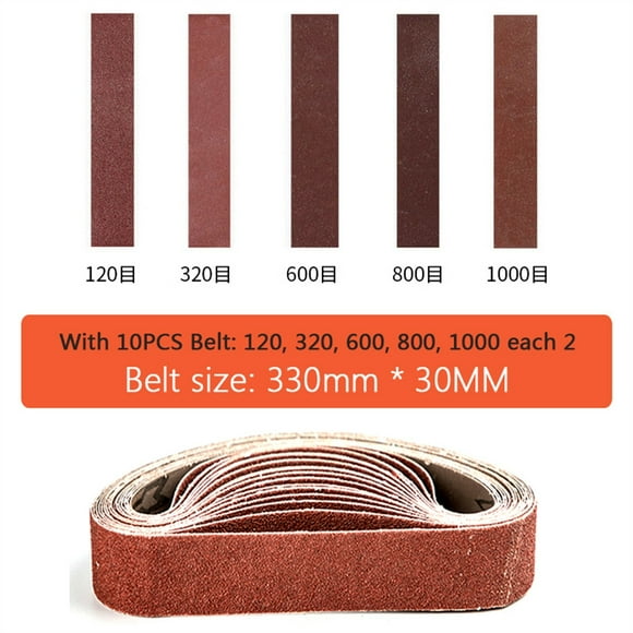 Mini Electric Belt Machine DIY Sander Polisher Adjustable Speed Portable Mini Electric Belt Sander With 10PCS Belt ,Easy to Use