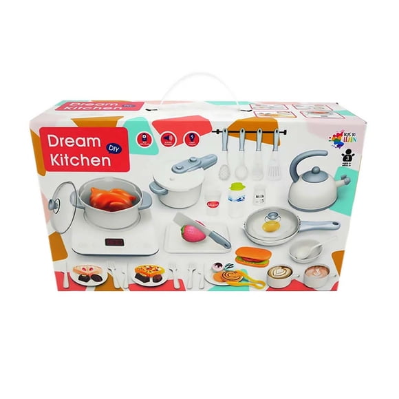 Juego de Cocina para niños y niñas, 32 Unidades