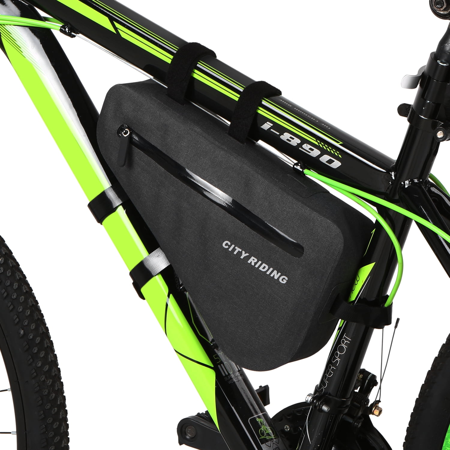 Details about   CoolChange Cycling Triangle Frame Bag Bicycle Water Resistant Front Top Tube Bag