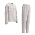 thumbnail image 4 of Pijama Secret Treasures Talla 8 Saco con Botones de Cuadros Beige, 4 of 4