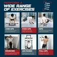 thumbnail image 3 of Pull Up Bar Doorway Heavy Duty Chin Up Bar Trainer For Home Gym Doorway Pull Up Bar Or Dip Bar, 3 of 8