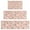 Pink Fairy Rainbow, variant on Pink Fairy Rainbow Pattern Kitchen Rugs Sets Of 3,Kitchen Runner Rugs Non Skid Washable,Decorative Kitchen Floor Mats for Kitchen,Sink,Laundry,17"x30"+ 17"x47" + 17"x59"