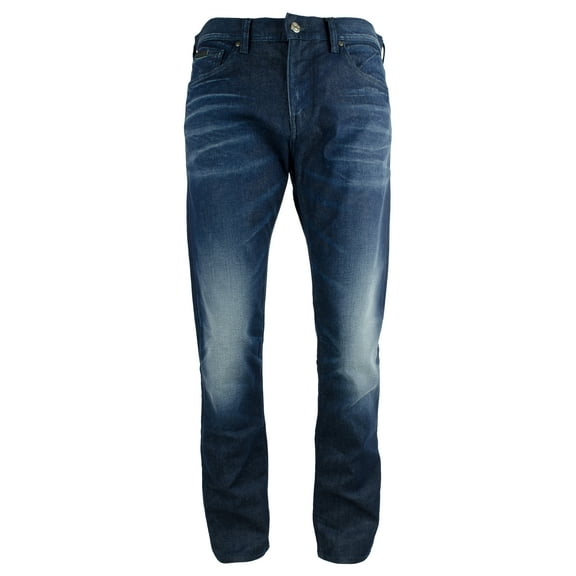 Armani Exchange Men's J16 Straight-Fit Jeans-BLU-28R
