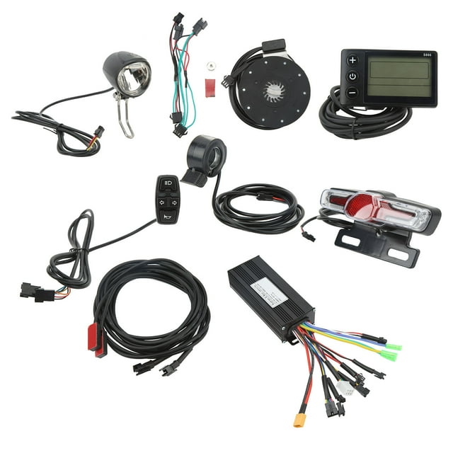 Electric Bike Conversion Kit,750W‑1000W Electric Bike Conversion Electric Bike Lights Kit Electric Bike Panel Kit Compact and Lightweight