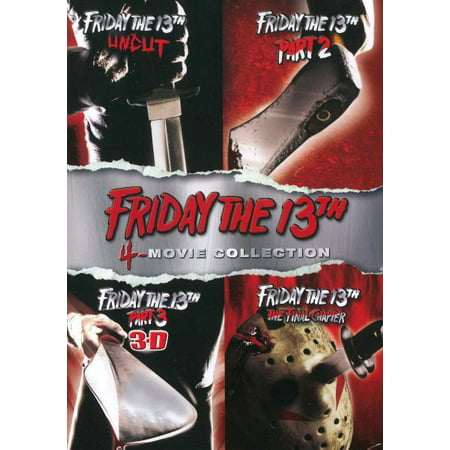 Friday the 13th, Parts 1-4 (DVD) (The Best Friday Deals)