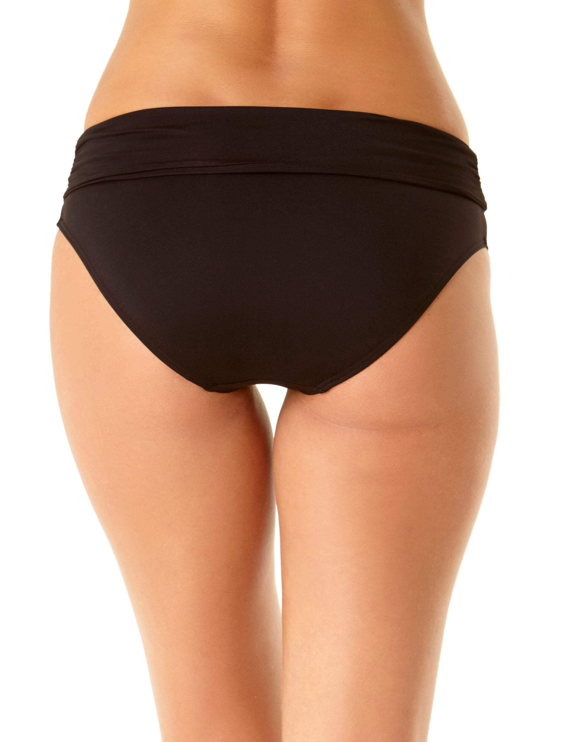 Women's Live in Color Convertible High Waist Shirred Swim Bottom