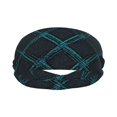 thumbnail image 2 of Motion Adornment Sweatband 15 In Both Men And Women Can Stretch Breathable Soft Perspiration For Hiking Walking Running Exercise Argyle Plaid Darkturquoise_2, 2 of 8