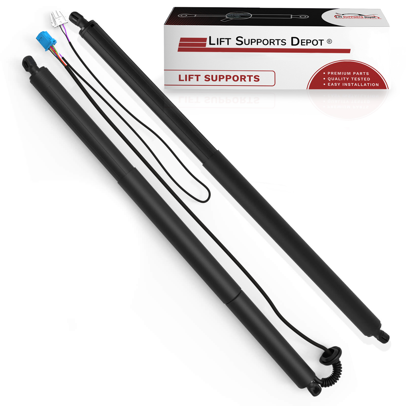 Qty 2 Fits X5 F15 F85 14 to 18 L&R Power Lift Support Plug 