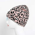 thumbnail image 7 of YooGuoGuo Women Men Winter Hats Leopard Print Cuffed Beanie Double Layers Thick Knitted Soft Warm Slouchy Skull Ski Cap, 7 of 7