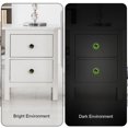 thumbnail image 3 of Firefly Glow-in-the-Dark Round Drawer Pulls, 4-Pack - Fluorescent Cabinet & Dresser Knobs - Suitable for Cabinets, Wardrobes, 3 of 6