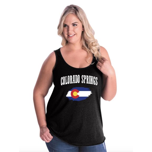 NIB - Women's Plus Size Tank Top - Colorado Springs