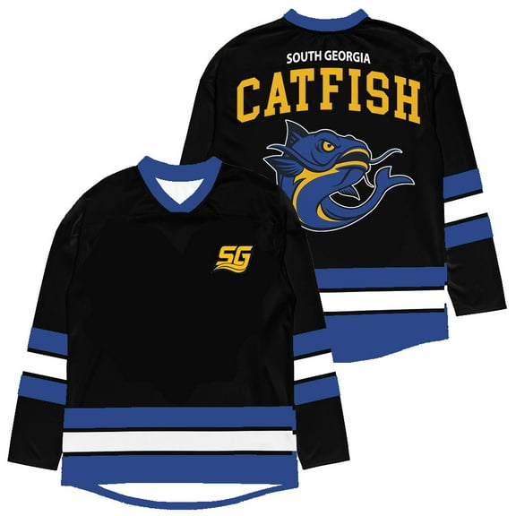 Chad Powers South Georgia Cat Fish Jersey V-Neck Sweatshirts Cosplay Women Men Fashion Winter Long Sleeve Y2K Top