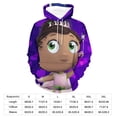 thumbnail image 2 of Super Why Casual Pullover Hoodie Unisex Hooded Sweatshirt Novelty 3D Graphic Long Sleeve Sweater with Pocket M, 2 of 8