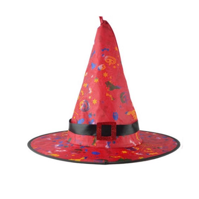 Sombrero de Halloween Colgante Iluminado Sombrero Led Decoraciones de Halloween Sombrero de bruja brillante Luces para exteriores Patio