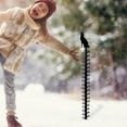 thumbnail image 3 of Ganfancp Medidor de Nieve para Exteriores de 36 Pulgadas, Regla de Hierro para Medir La Nieve, Estaca para Medir La Profundidad, Estaca Metálica para Pluviómetro para Decoración de Jardines Exteriore, 3 of 4