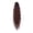 dark brown, variant on Ponytail wig for women, grab clip, long curly hair, natural fluffy, water ripple simulation, long braid