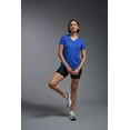 thumbnail image 2 of Expert Brand USA-Made Women's Oxymesh™ Athletic V Neck T-Shirt, Royal Blue, XXL, 2 of 6