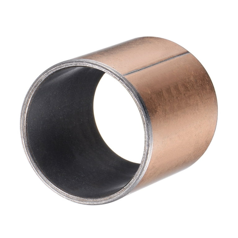 Uxcell 32mm x 36mm x 40mm Sleeve (Plain) Bearings Wrapped Oilless Bushings 2 Pack, Size: 32x36x40mm, Bronze