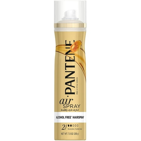 Pantene Pro-V Style Series Air Spray Alcohol Free Hair Spray 7 oz (Pack of