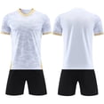 thumbnail image 2 of Spazoro Boys 2 Piece Athletic Outfit Sets, Short Sleeve Breathable Quick-Dry Summer Sports T-Shirt and Shorts Set for Kids White Size 22, 2 of 5