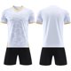 thumbnail image 2 of Odeerbi Niños Niñas Rápido Seco Fútbol Formación Uniforme Conjunto Gradiente Manga Corta Camiseta Shorts Malla Conjunto Atlético Para 1-12 Años, 2 of 5