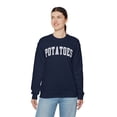 thumbnail image 7 of Potato Sweatshirt Gifts Crew Neck Shirt Long Sleeve Unisex, 7 of 7