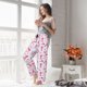 thumbnail image 5 of Balery Seahorse and Starfish Pantalones de pijama para mujer, pijamas ultraligeros, pantalones de estar por casa-XX-Large, 5 of 6