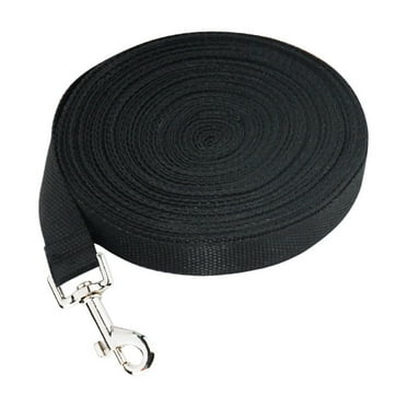 BESTSKY Dog Leash,Durable Nylon Anti-Tangle Training Leash for Medium Large Dogs,Adjustable,Black