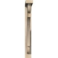 thumbnail image 2 of Ekena Millwork 3 1/2"W x 26"D x 30"H Olympic Block Smooth Bracket w/ Offset Brace, Douglas Fir, 2 of 25