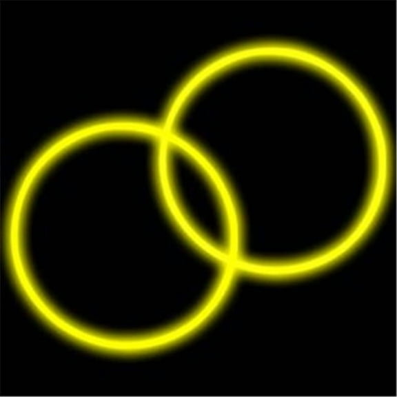 Glow Bracelet Yellow Tube of Fifty
