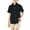 Black, variant on Kid Girls' Button Down Shirts Boys Formal Outfit Boys Blue Dress Shirt Uniform Shirts For Girls 6-7 YearsFormal Outfits