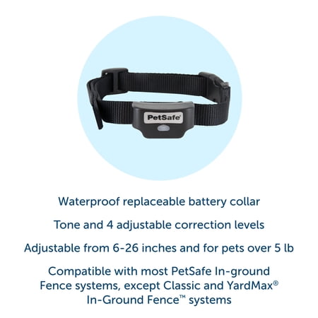 PetSafe Rechargeable In-Ground Fence Receiver Collar for Cats & Dogs, Waterproof, Tone & Static - Image 7