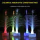thumbnail image 3 of Fiudx Árbol de Navidad con Destellos, Iluminación Led de Fibra Óptica, Decoración Luminosa y Colorida, Ambiente Festivo, Ideal para Oficina y Hogar, Ideal Como Regalo Navideño, Tamaño 3,5 X 3,5 X 12, 3 of 7