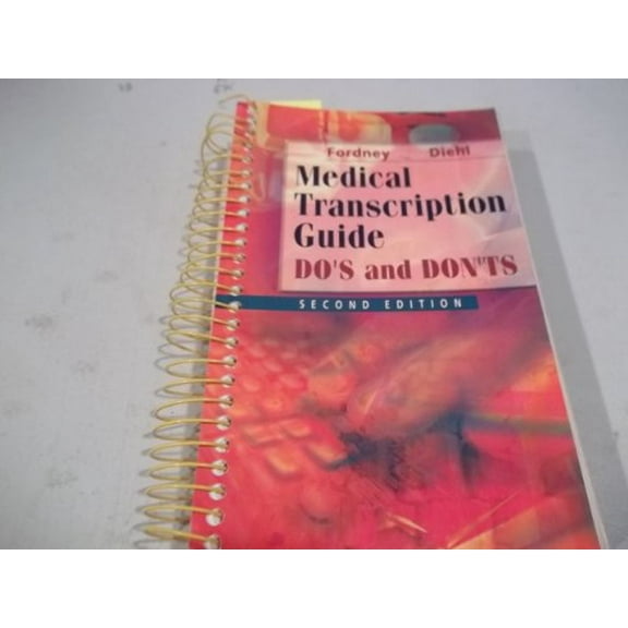 Pre-Owned Medical Transcription Guide: Do's and Don'ts (Paperback) 0721676502 9780721676500