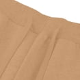 thumbnail image 5 of Yaoyar Casual Fit Jogger Pants for Men, Solid Color Elastic Waist Trousers with Drawstring and Cuffed Ankle, Lounge Wear Bottoms, 5 of 7