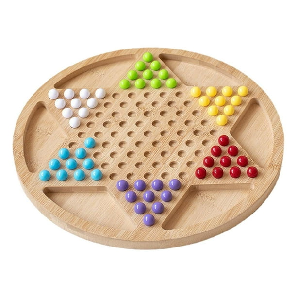 Ensemble de de Dames Chinoises, de société de Dames en Bois | Perles de verre de dames hexagonale en bois chinois - Puzzle de stratégie, de société familial pour garçons, filles Ensemble de de Dames Chinoises, de société de Dames en Bois | Perles de verre de dames hexagonale en bois chinois - Puzzle de stratégie, de société familial pour garçons, filles