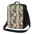 thumbnail image 1 of Vsdgher Cartoon Bear Pattern Reusable Lunch Box, Insulated Lunch Bag Thickened Thermal Leakproof Lunch Tote Bag for Adult Office & Travel Picnic, 1 of 7