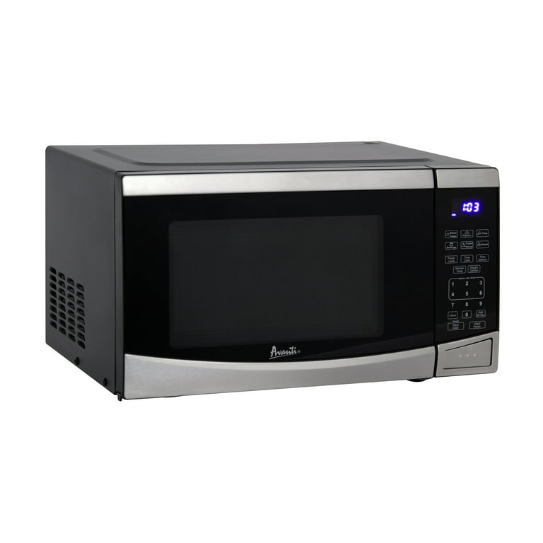 Avanti Countertop Microwave Oven, 0.9 cu. ft., in Stainless Steel (MT09V3S)  - Walmart.com