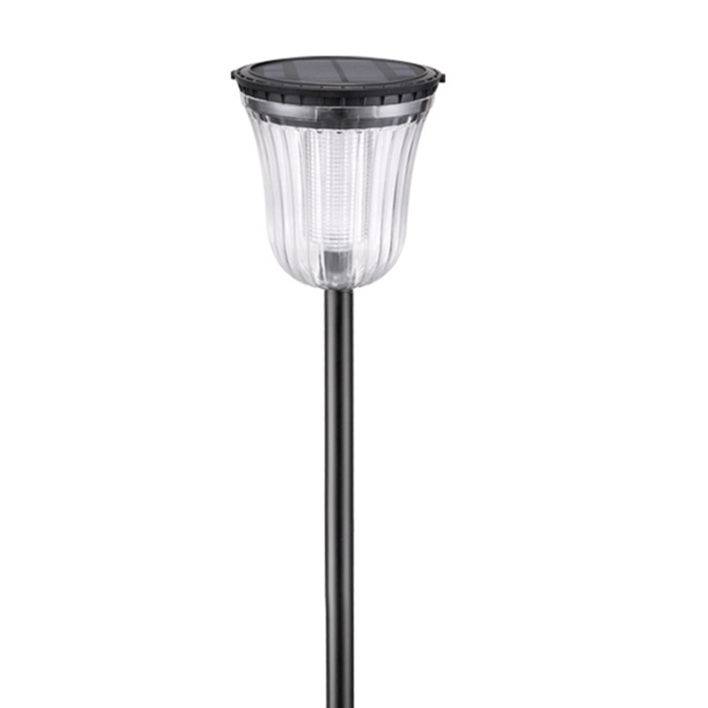 Solar Garden Lights Classic Stake Lamp Outdoor Waterproof LED Stand