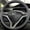 Gray Thread, variant on Hand‑Stitched Car Steering Wheel Cover, Custom Fit for Honda Fit Jazz City 2009‑2013, Insight 2010‑2014, Breathable Hand Sew Protective Wrap, Interior Decor Accessory for Vehicle Steering Wheel Refur