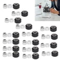thumbnail image 1 of 3D Printer POM Pulley Wheel Set, 48PCS Rubber Bearing Wheel Eccentric Spacer Round Column Included 16 PCS POM Wheel 16 PCS Eccentric Spacer 16 PCS Round Column for DIY 3D Printers, 1 of 7