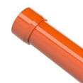 thumbnail image 4 of FORMUFIT 1/2" External Furniture Grade PVC End Cap in Orange, Made In USA, UV-Resistant, Impact-Proof, 0.840" Actual Inner Diameter (10-Pack) - F012EEC-OR-10, 4 of 6