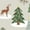 01-Christmas Deer, variant on Gogreen 3PC Twin Sheet Set Deep Pocket Fit 14", Breathable Microfiber Soft Twin Sheet Set Warm Sheets, Luxury Hotel Style Home Decor Twin Bed Sheet Set, Gift for Women, Men (Pink Bear, Twin)